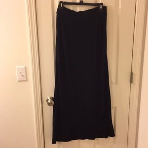 Sonoma Black Maxi Skirt Small